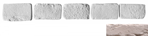 Leonardo Stone Декоративный кирпич Тычок Мадрид 404 12.5x7-8x1