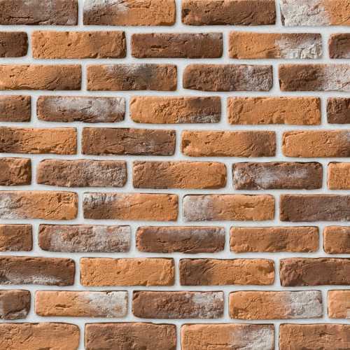 Leonardo Stone Декоративный кирпич Плоскость Мадрид 485 25-28x7-8x1