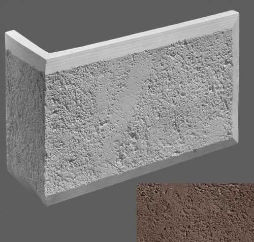 Искусственный камень Leonardo Stone Угловой элемент Рим 709 39/12x25x3