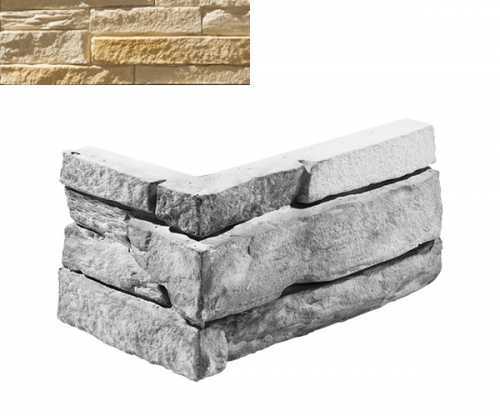 Искусственный камень Leonardo Stone Угловой элемент Шампань 055 20/10x10x3