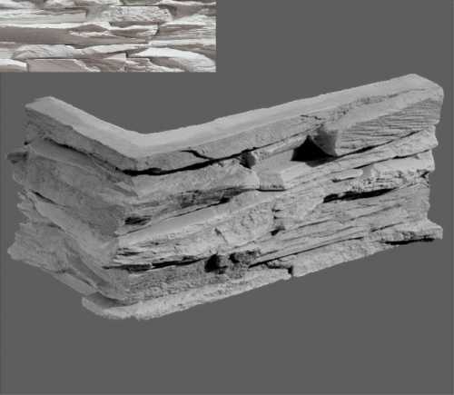 Искусственный камень Leonardo Stone Угловой элемент Перуджа 100 20/10x10x3