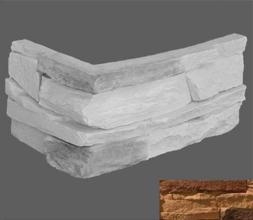 Искусственный камень Leonardo Stone Угловой элемент Корсика 880 20/10x10x3