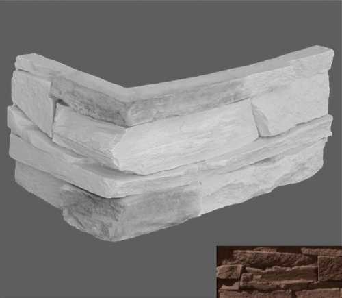 Искусственный камень Leonardo Stone Угловой элемент Корсика 510 20/10x10x3
