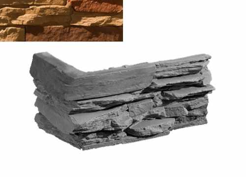 Искусственный камень Leonardo Stone Угловой элемент Верона 880 20/11x10x3