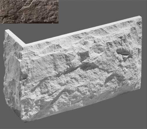 Искусственный камень Leonardo Stone Угловой элемент Бретань 740 33