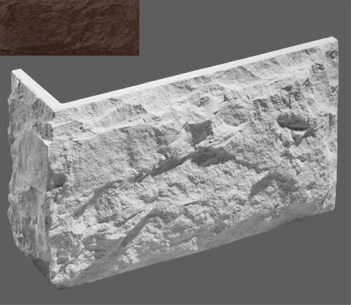 Искусственный камень Leonardo Stone Угловой элемент Бретань 910 33
