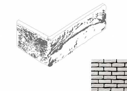 Искусственный камень Камелот Бруклин 199 Угол 205-210х100х55-60х15