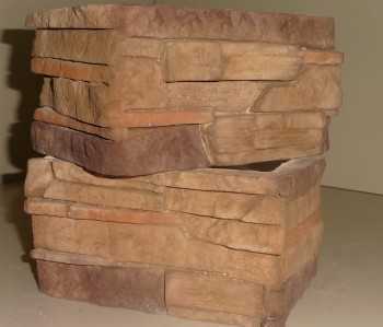 Искусственный камень Best Stone Виченца 01 угол 180x130 (160x110) x 9.5 x 10 (15)
