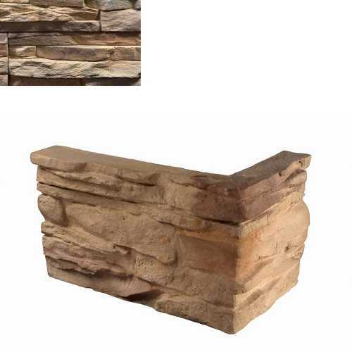 Искусственный камень Рок Престиж Троя 03 Угол 255x130x125x35-45