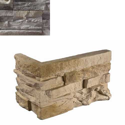 Искусственный камень Рок Престиж Парма 04 Угол 240x140x150x15-30