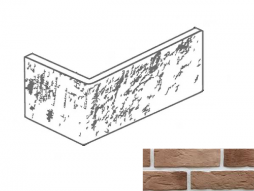 Искусственный камень Рок Престиж Корфу 02 Угол 70x140x60x10