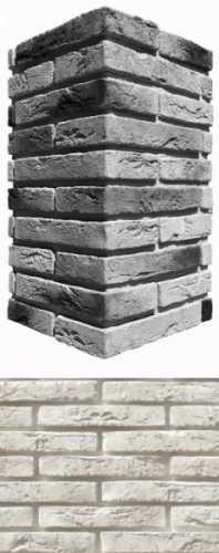 Искусственный камень White Hills 380-05 Остия брик угол 12x26.5x4.9