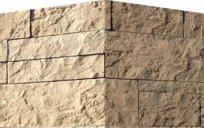 Искусственный камень White Hills 490-25 Лоарре угол 7х13;20х28 x 3