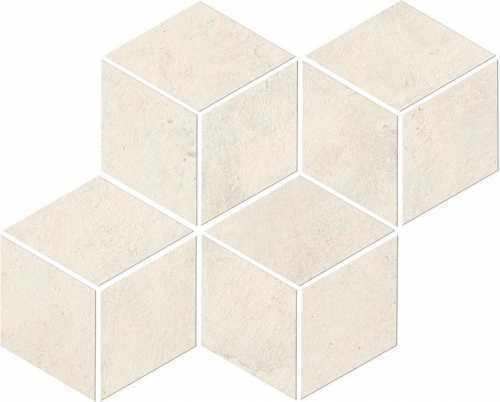 Мозаика Atlas Concorde Italy A0Z9 Raw White Mosaico Esagono 30x35