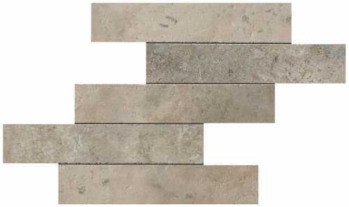 Мозаика Atlas Concorde Italy A0UG Aix Cendre Brick Tumbled 37x37