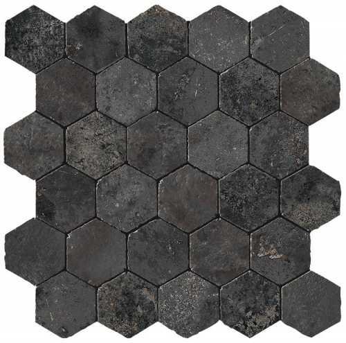 Мозаика Atlas Concorde Italy A0UD Aix Fumee Honeycomb Tumbled 30x31