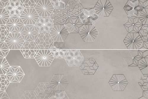Панно Ibero Decor Debod Grey SET A+B 50x75