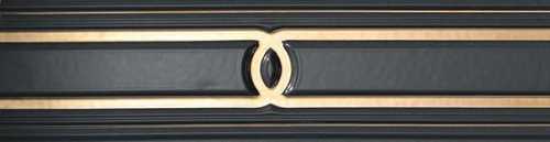 Бордюр Atlas Concorde Italy LVGB Marvel Gold Black 7.8x30.5