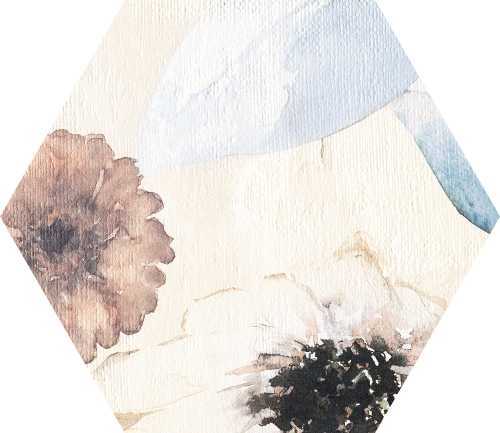 Декор Tubadzin D-Mild Garden hex 22.1x19.2