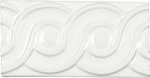 Декор Adex ADNE4113 Relieve Clasico Blanco Z 7