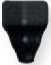 Декоративная вставка Adex ADNE5441 ANGULO EXTERIOR CORNISA CLASICA NEGRO 3.5X15