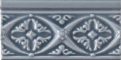 Бордюр Adex ADNE4142 Relieve Bizantino Storm Blue 7