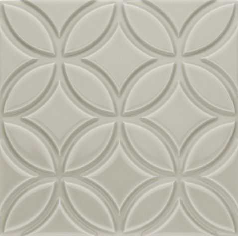 Декор Adex ADNE4136 RELIEVE BOTANICAL SILVER MIST 15X15