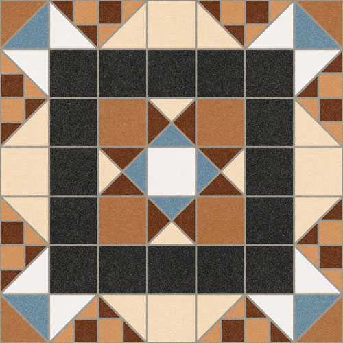 Декор VIVES Halton Marron 140 31.6x31.6