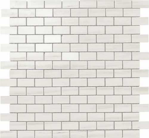 Декор Atlas Concorde Italy AS31 Marvel Bianco Dolomite Mosaico Lappato Burattato 29.8x29.8
