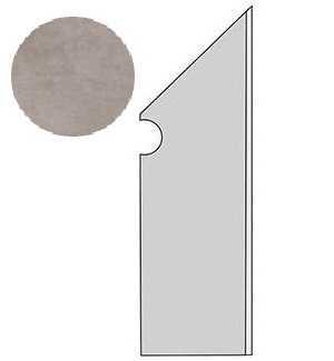 Плинтус Atlas Concorde Italy A1LM Dwell Gray Battiscopa Sagomato DX 7.2x30