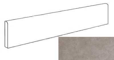 Плинтус Atlas Concorde Italy A1FC Dwell Gray Battiscopa Matt 7.2х60