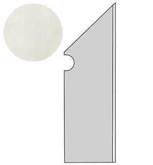 Плинтус Atlas Concorde Italy A1LK Dwell Off White Battiscopa Sagomato DX 7.2x30
