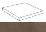 Ступень Atlas Concorde Italy A1LC Dwell Brown Leather Scalino Angolare DX 33х33