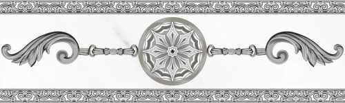 PiezaROSA 222901 Бордюр Crystal 7х20