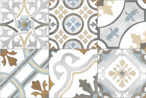 Плитка Global Tile 9EM0139TG Emotion пэчворк 27x40