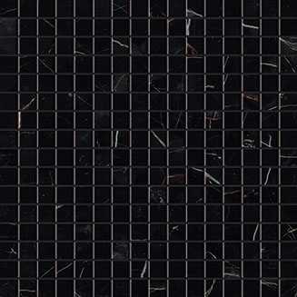 Мозаика Atlas Concorde Italy AOVB Marvel Black Atlantis Mosaico Lappato 30x30