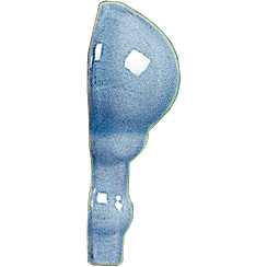 Декоративная вставка Adex ADCO5189 AngMoldura Italiana PB N3 C/C Azul Oscuro 5x2.3