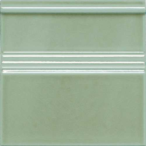 Плинтус Adex ADMO5204 Rodapie Clasico C/C Verde Claro 15X15