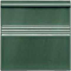 Плинтус Adex ADMO5205 Rodapie Clasico C/C Verde Oscuro 15x15