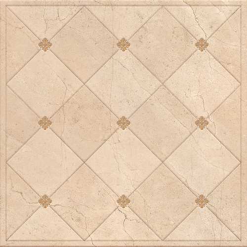 Керамогранит Global Tile GT303VG Marseillaise Бежевый капитоне 42*42