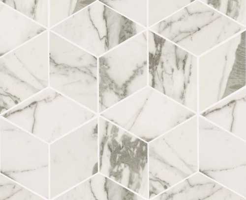 Декор Atlas Concorde Italy ADVK Marvel Statuario Select Mos. Esagono Lapp. 30X35