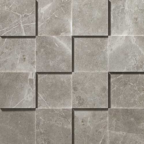 Декор Atlas Concorde Italy ADQA Marvel Grey Fleury Mosaico 3D 30x30