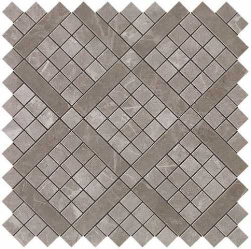 Декор Atlas Concorde Italy 9MVD Marvel Grey Fleury Diagonal Mosaic 30.5x30.5