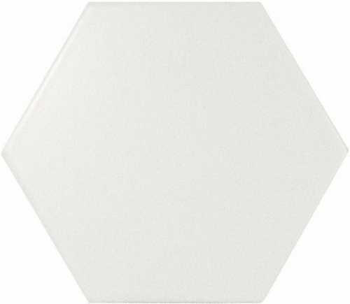 Плитка Equipe 21767 Scale Hexagon White Matt 10