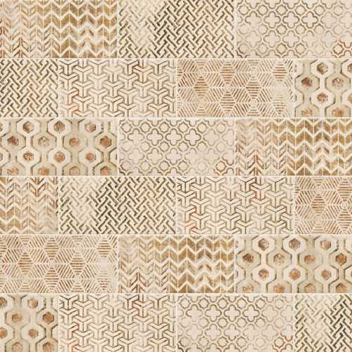 Декор Mainzu PT02381 Decor Fabio Natural (Mix 6) 10x20