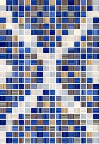 Плитка Керамин Гламур 2 Тип-1 Blue 27.5x40
