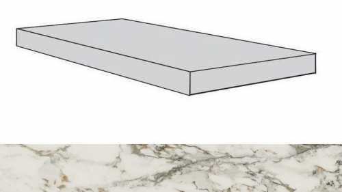 Ступень Atlas Concorde 620070001336 Allure Capraia Scalino Angolare Sx/Аллюр Капрайя Sx 33x120