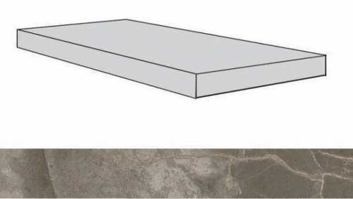 Ступень Atlas Concorde 6200700017 Allure Grey Beauty Scalino Angolare Dx/Аллюр Грей Бьюти 33X120