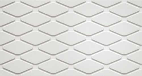 Плитка Atlas Concorde 600010002253 3D White Rhombus Matt/3Д Вайт Ромбус Матт 30.5x56