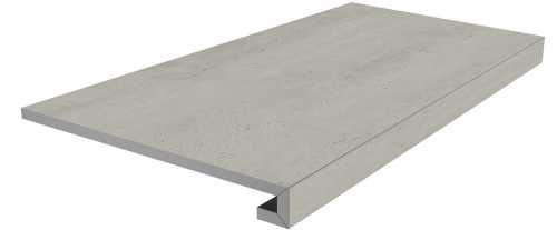 Kerama Marazzi SG850990R/GCF Ступень клееная Сан-Марко серый светлый матовый 33x80x0